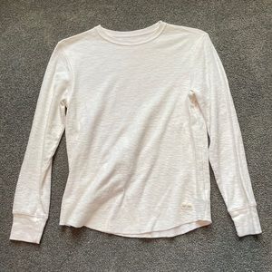 Plain white long sleeve shirt. Kids XL from GAP!